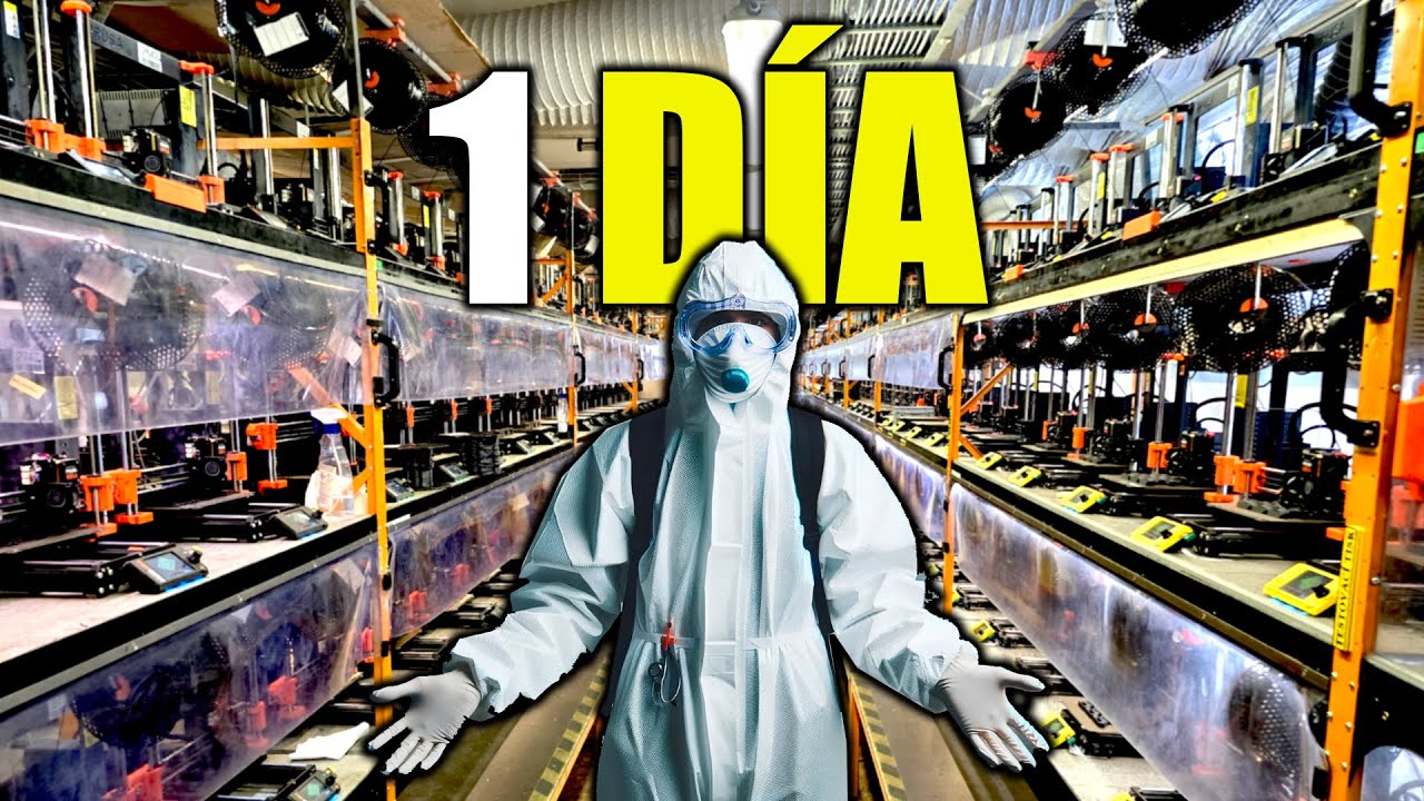 Dentro de la MAYOR FÁBRICA de IMPRESORAS 3D | ¿Cómo se crean las máquinas?