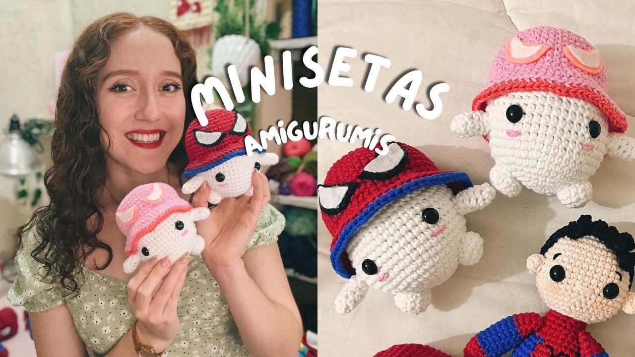 Cómo tejer amigurumi de Mini Setas 🍄 | Tutorial Fácil