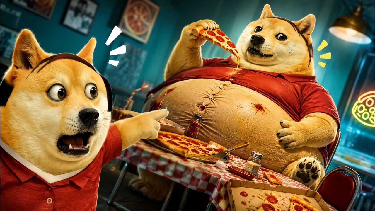🍕 Он ел, пока не лопнул! 😱
