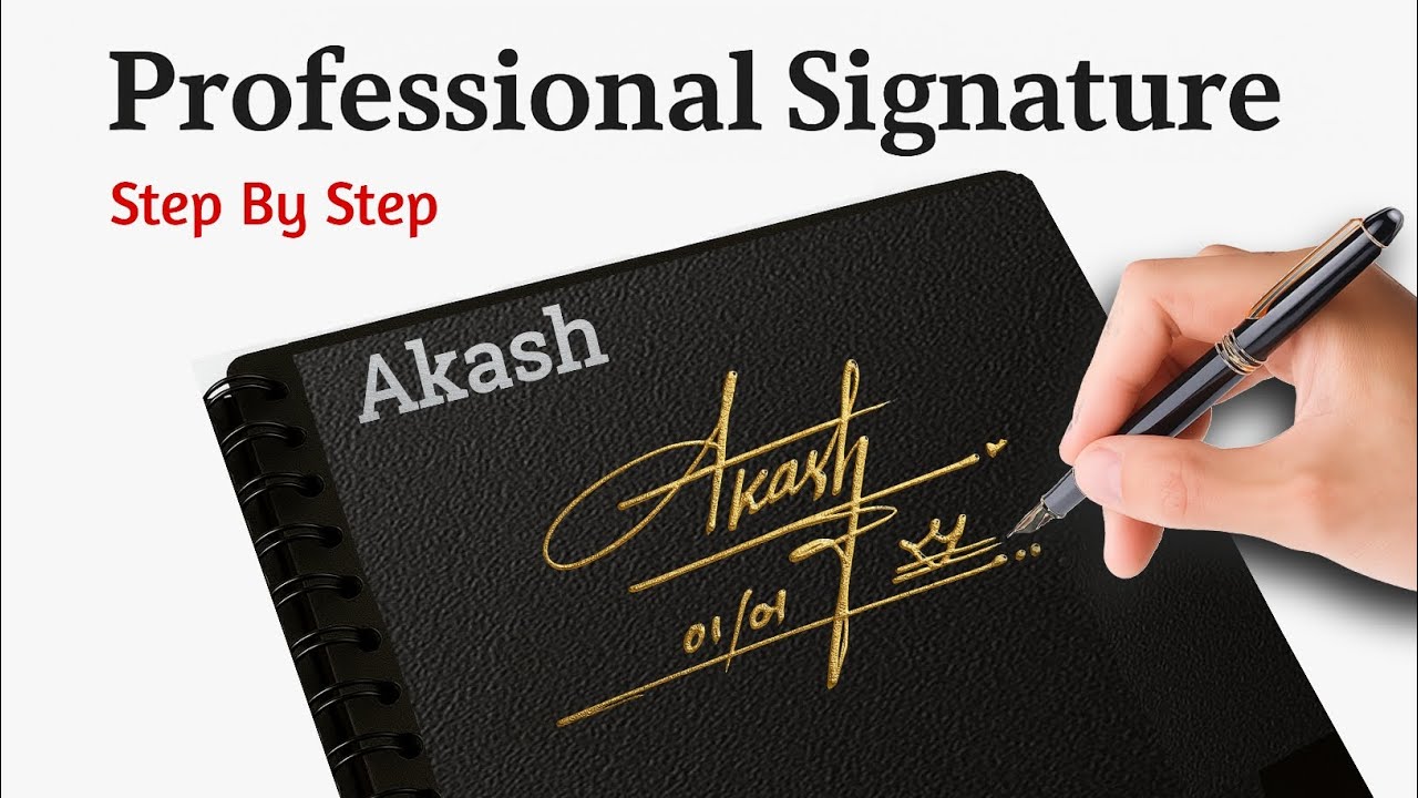 Create a Stylish Signature for 