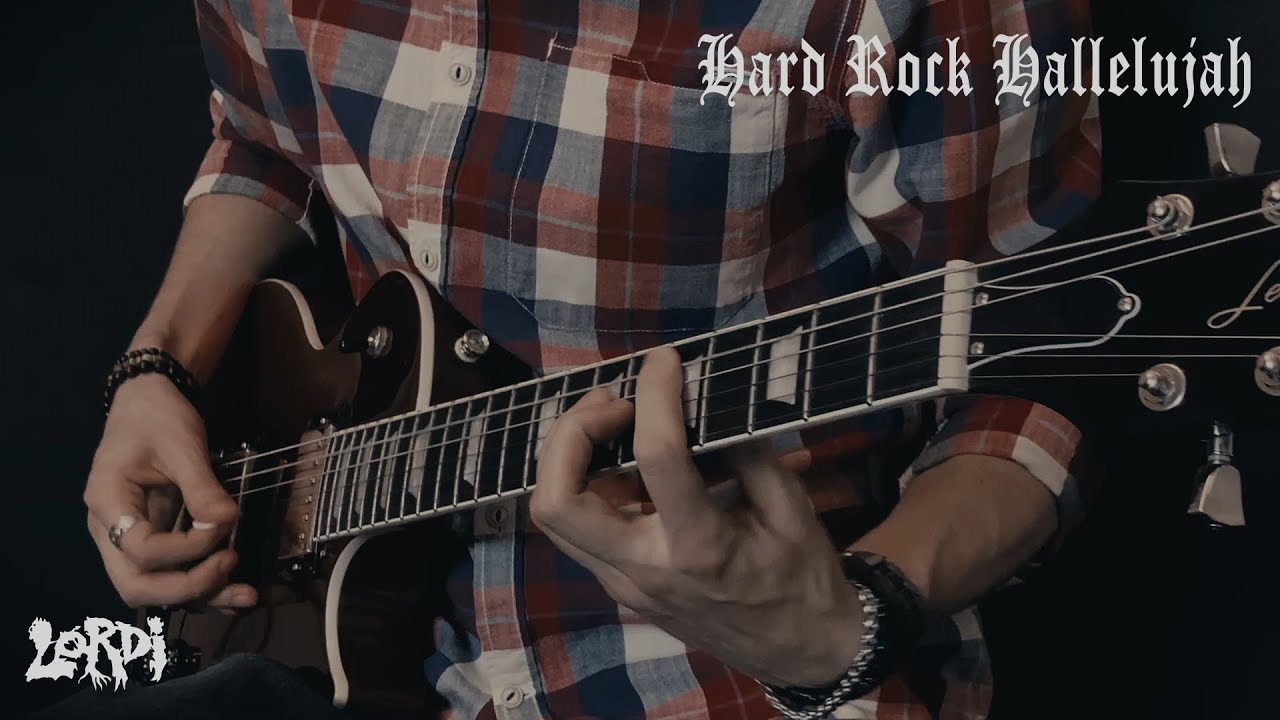 Lordi - Hard Rock Hallelujah (radio edit) - Guitar cover by Eduard Plezer