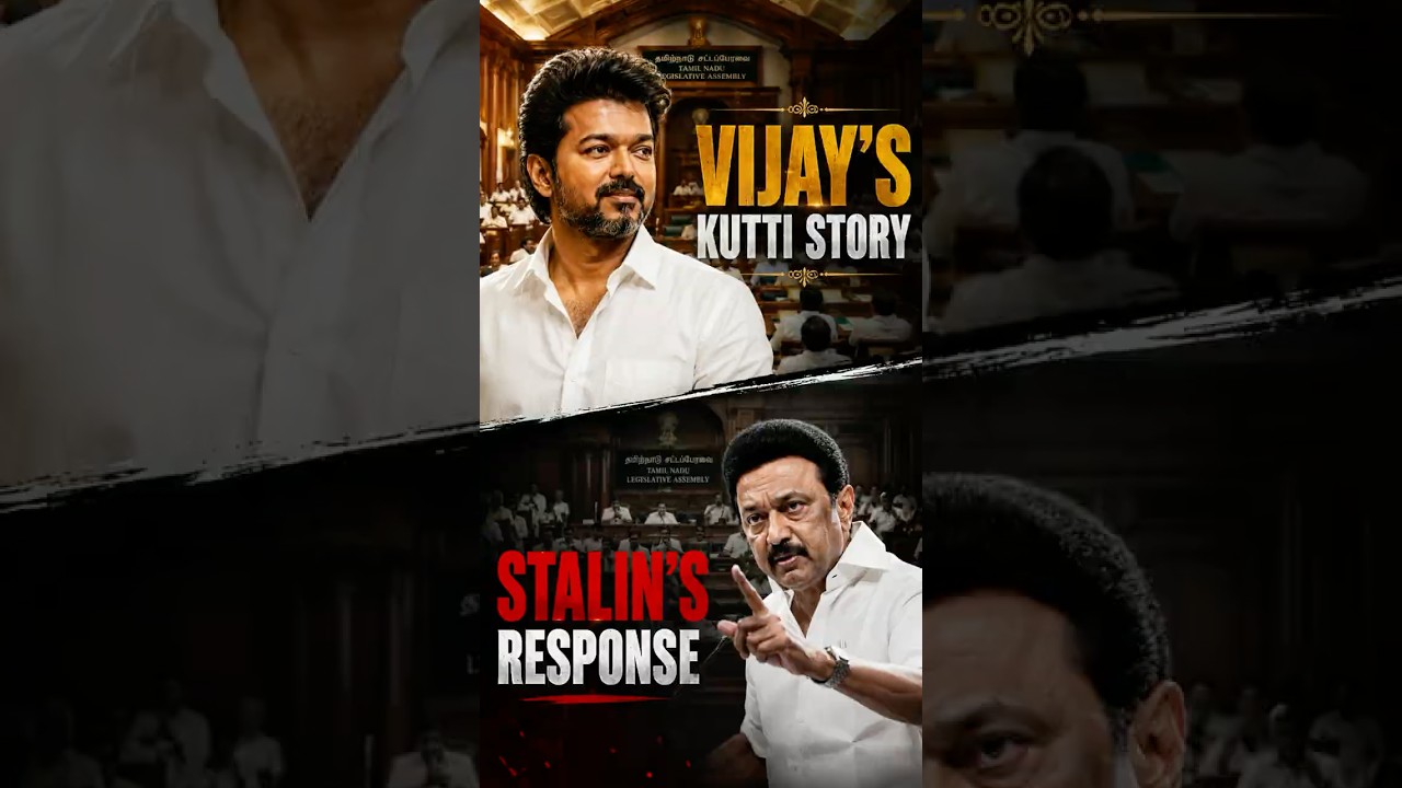 Vijay's Kutti Story and MK Stalin's Response | #dmk #tvk #vijay #mkstalin #tvkvijay