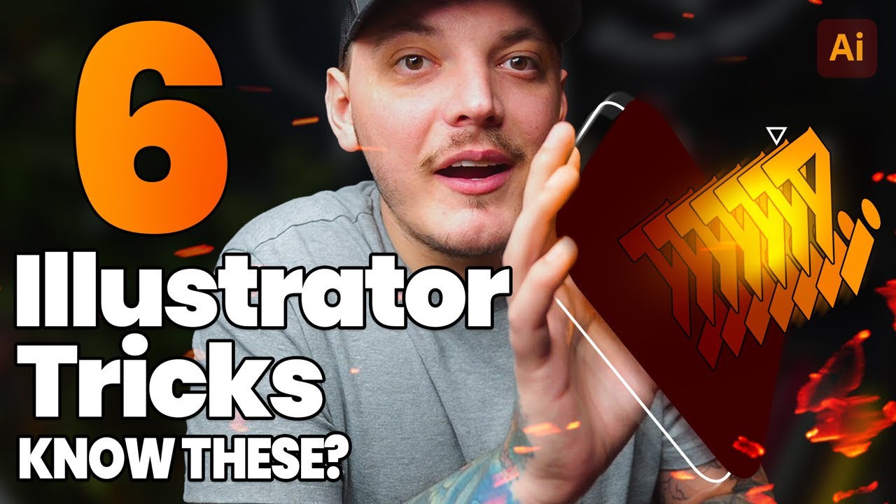6 Adobe  Illustrator Tricks EVERY Designer MUST Know!