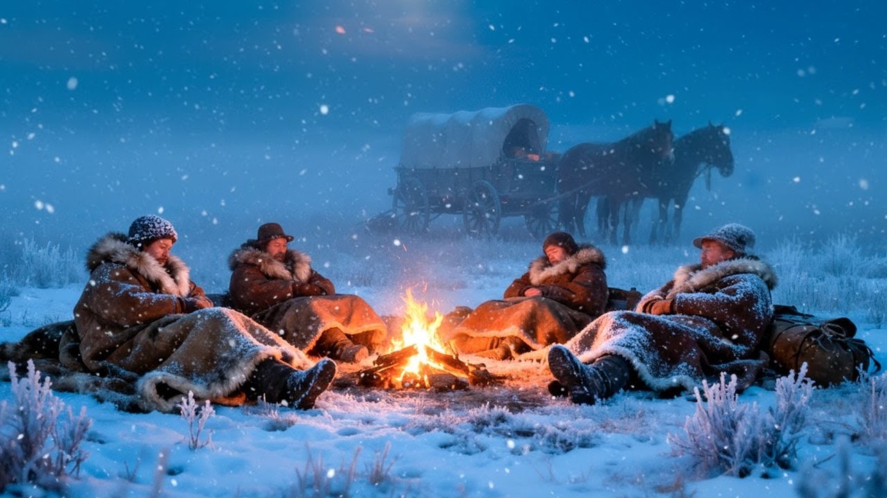 How Pioneers Slept Through Freezing Nights on the Open Prairie | Documentary for Sleep