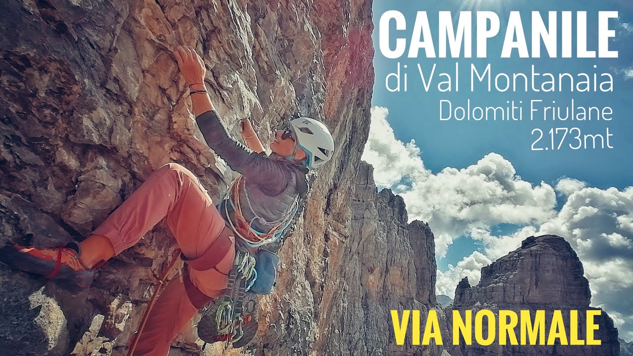 🇮🇹🏔 Campanile di val Montanaia (2.173m) - Via Normale - Dolomiti Friulane