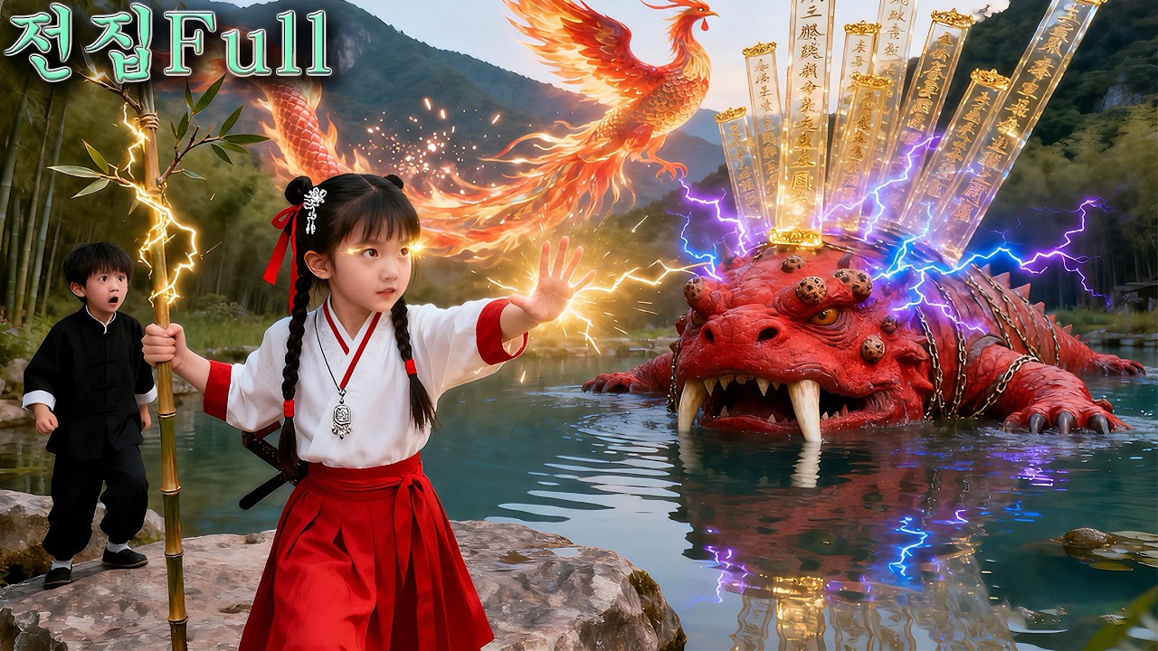 [한국어 더빙]재벌 도련님이 시골 소녀를 업신여겨 물을 뿌렸지만, 그녀는 전嫌를 잊고 대죽으로 수괴에게서 그를 구했다. 알고 보니 그녀는 선인 환생이었다.#드라마추천 #진짜정체