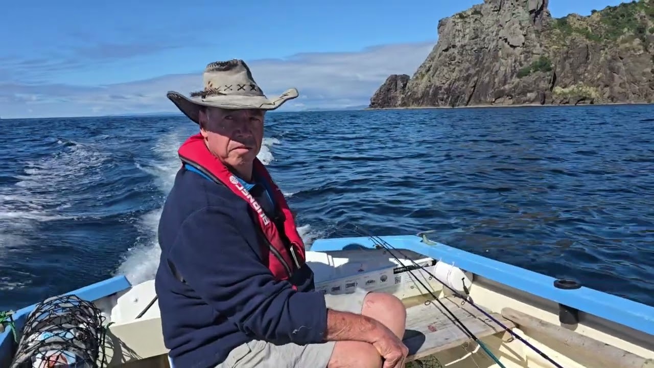 Old Farts go fishing at Whangarei Heads