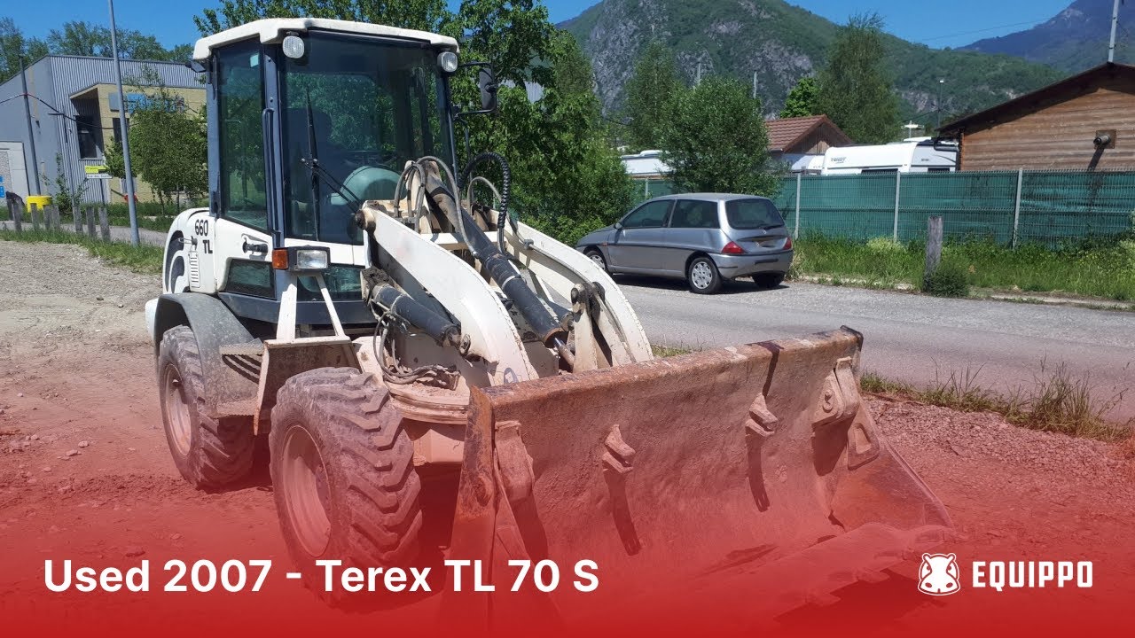 Used 2007 - Terex TL 70 S | Used Wheel Loader | equippo.com | Used heavy equipment