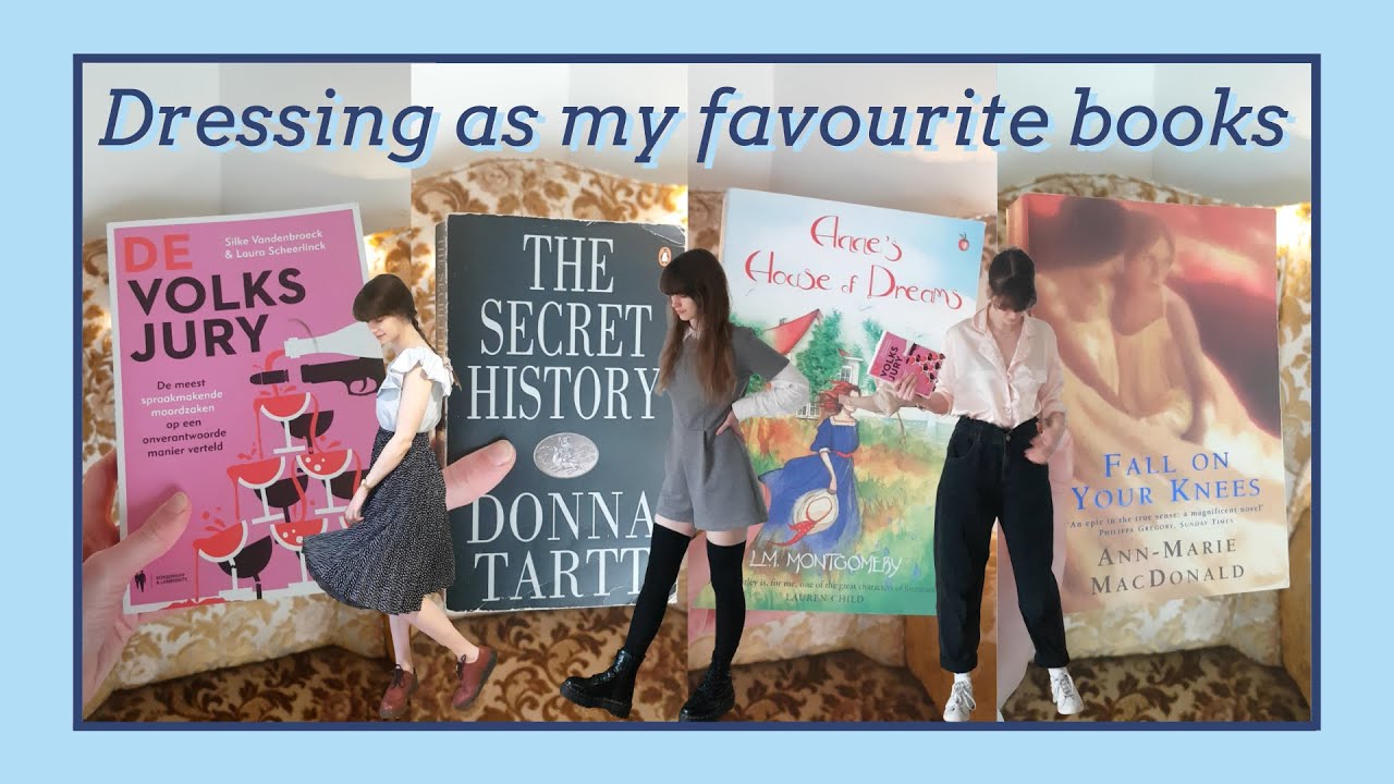 Creating outfits based on my favourite books' covers 👗 Vintage inspired ~