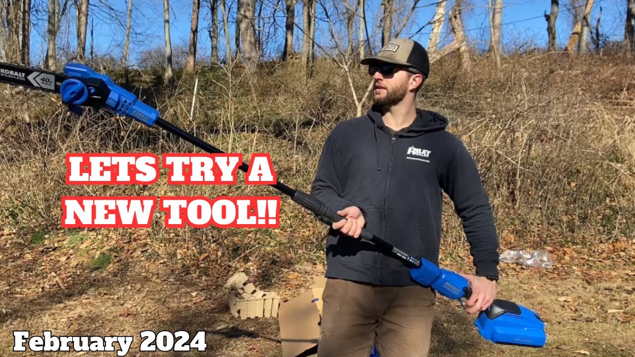 Right Tool For The Job??? Kobalt 40V Pole Saw Review