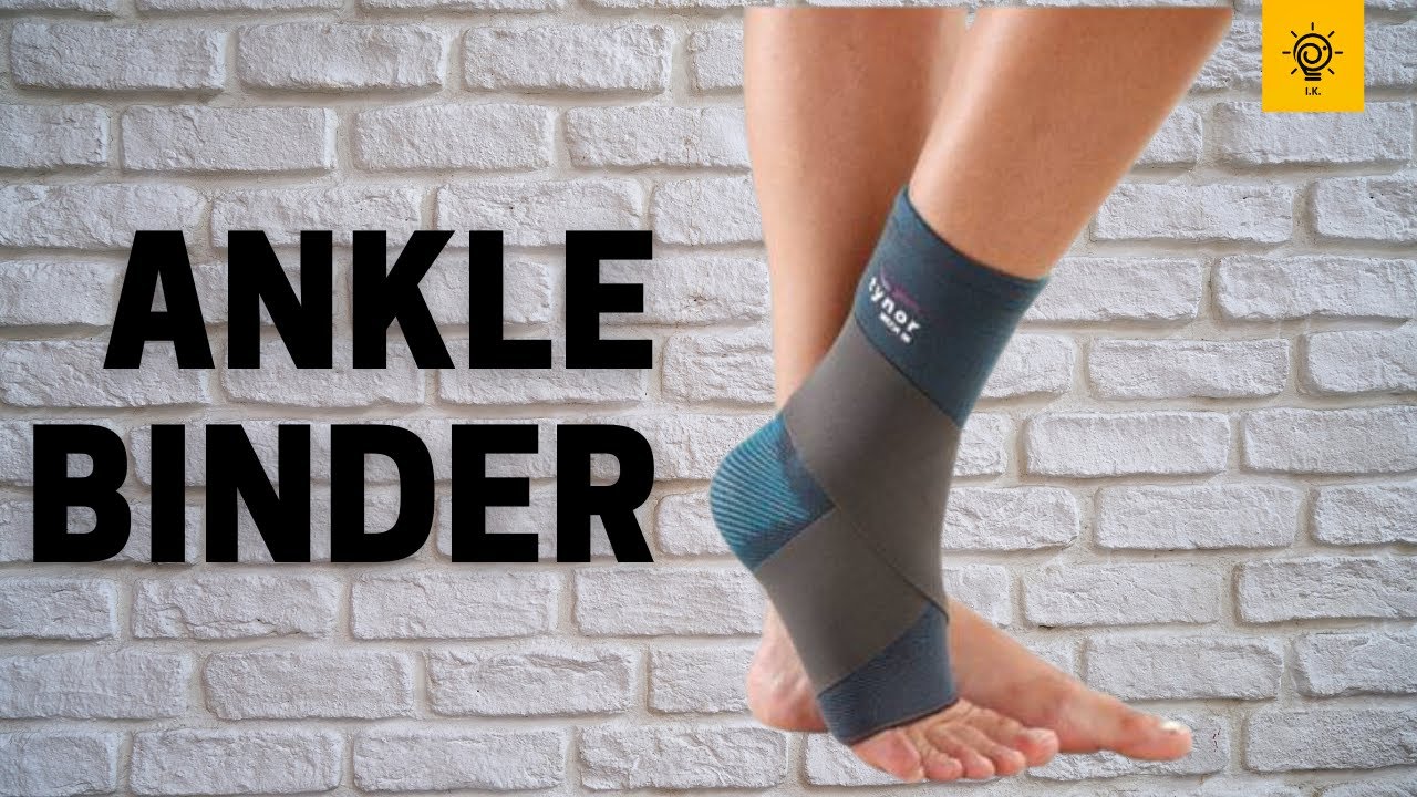 Ankle Binder | For effective hold & partial immoblization of the ankle | How to wear | Tynor