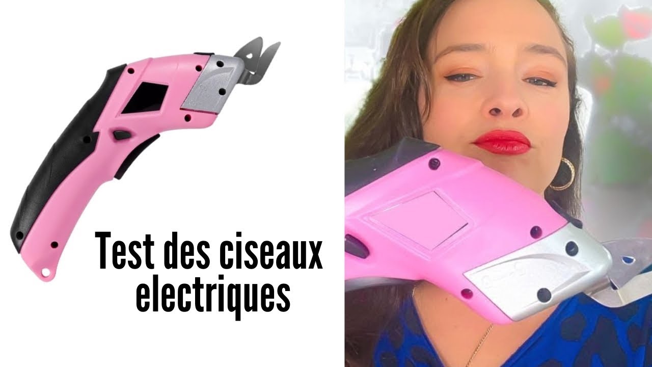 Je teste les ciseaux électriques ! Un gadget ?