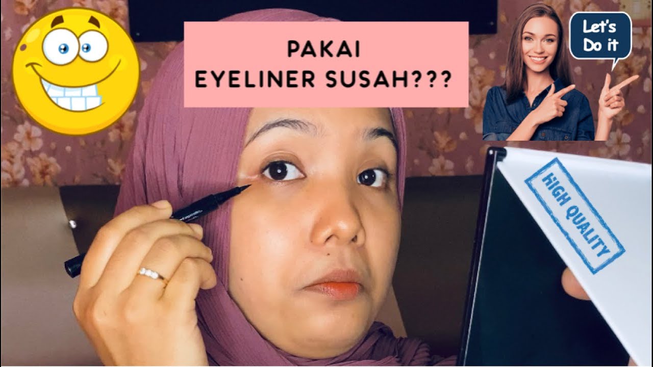 TIPS PAKAI EYELINER PALING SENANG!!!