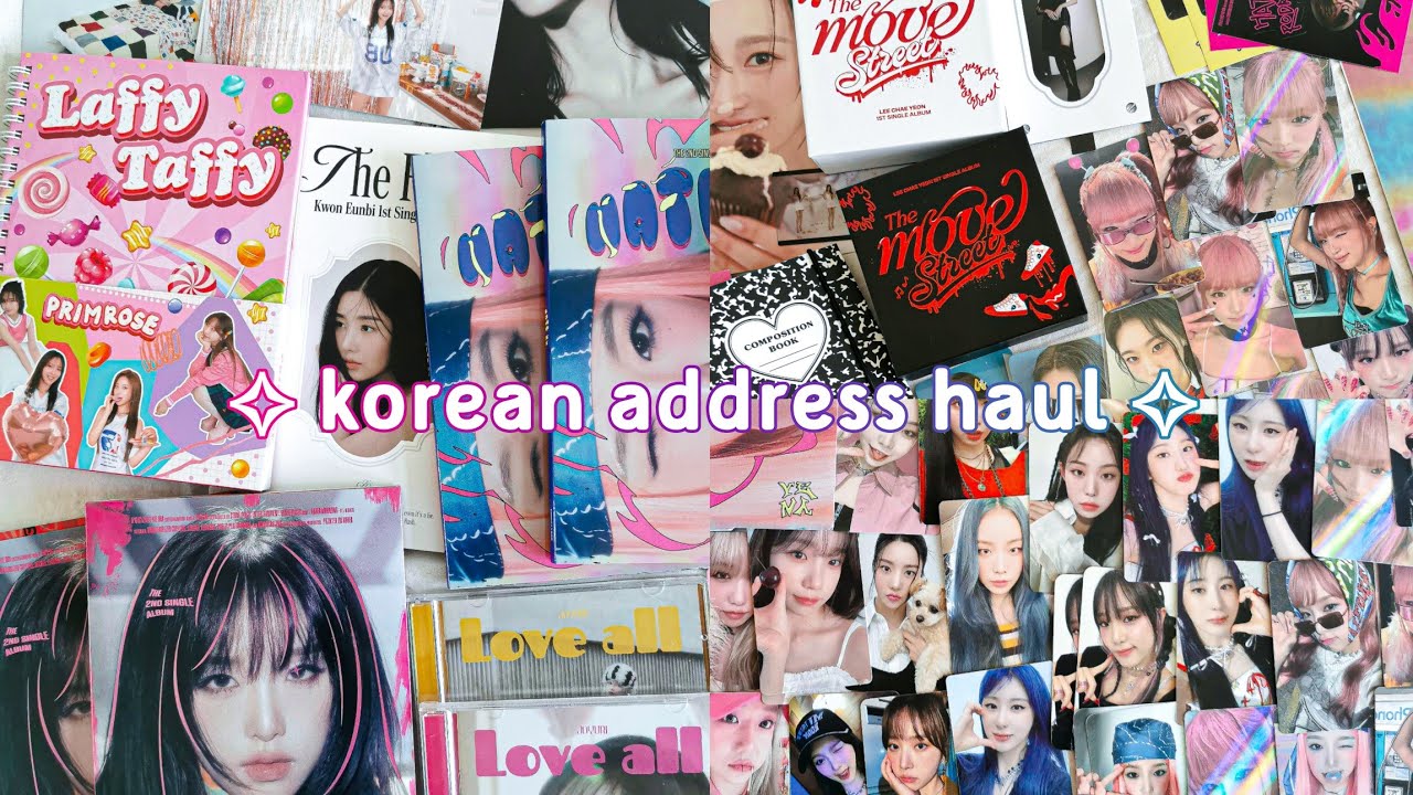 K - addy haul ☆ Signed Albums, Lucalab, Photocards