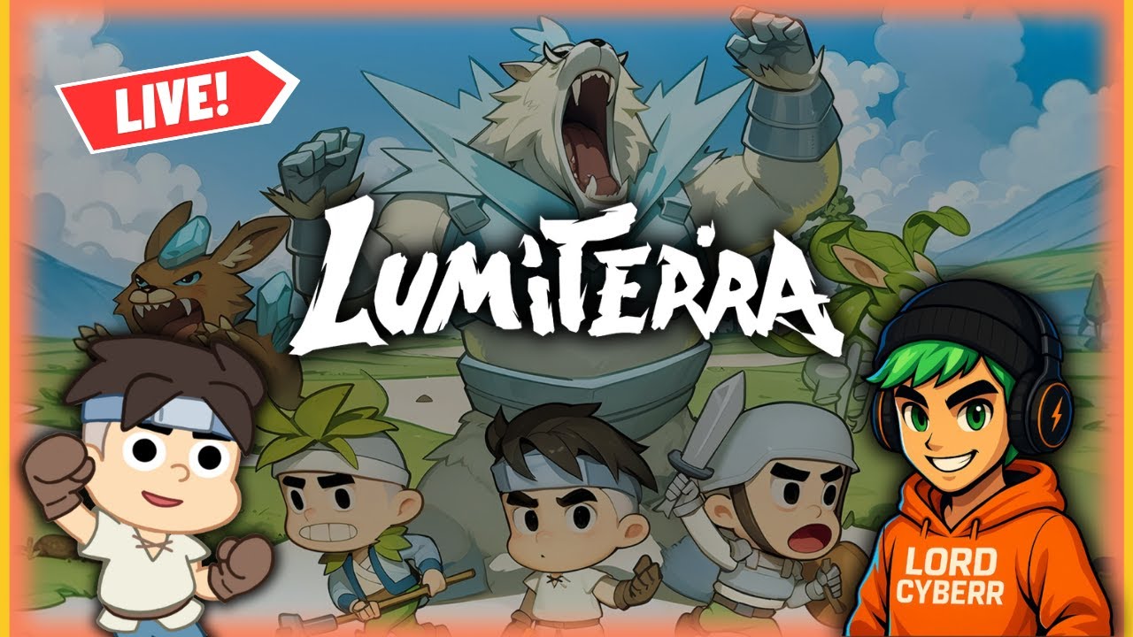 Day 1 in Lumiterra &mdash; Building, Fighting, Farming LIVE