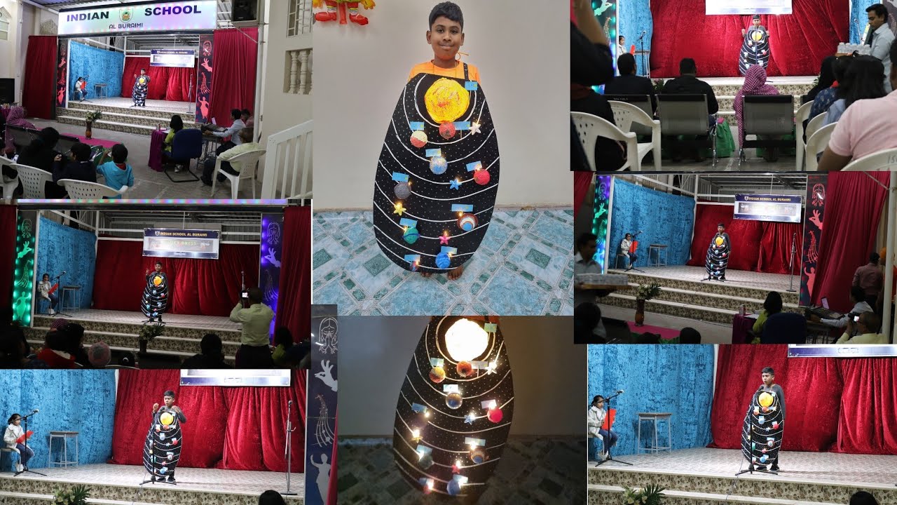 Solar System Fancy dress competition and Speech|@saimonish #fancydress #school
