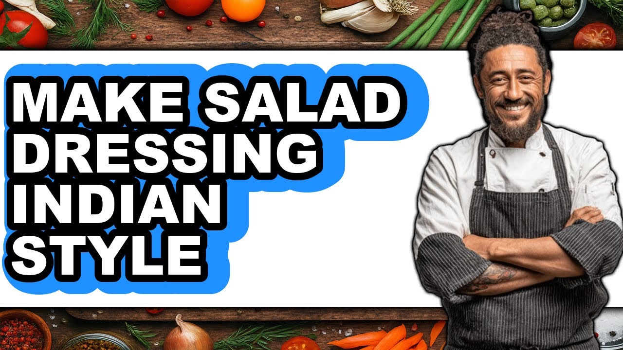 How to Make Salad Dressing Indian Style (updated)