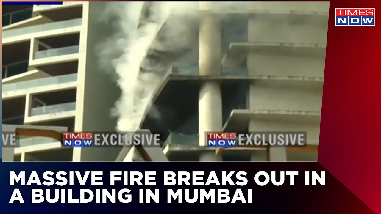 Massive Fire Engulfs 22nd Floor Of 61-Floor Residential Building In Lower Parel | Times Now