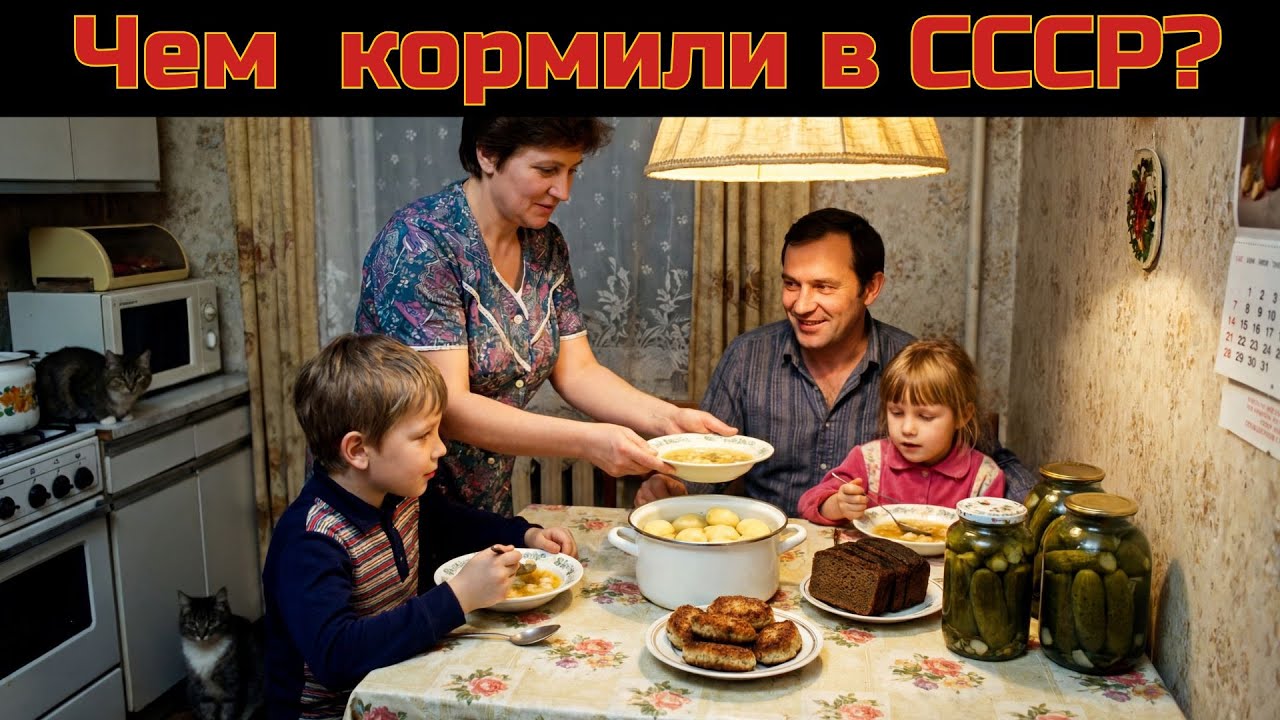 ЭТОГО БОЛЬШЕ НЕТ | Почему советский ужин был главным ритуалом семьи?