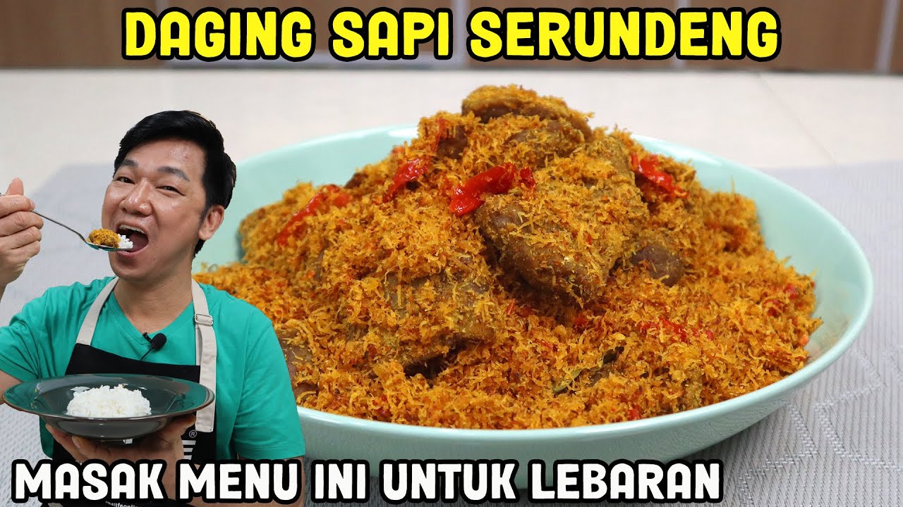 Daging Sapi Serundeng Masak Menu Ini Untuk Hari Lebaran