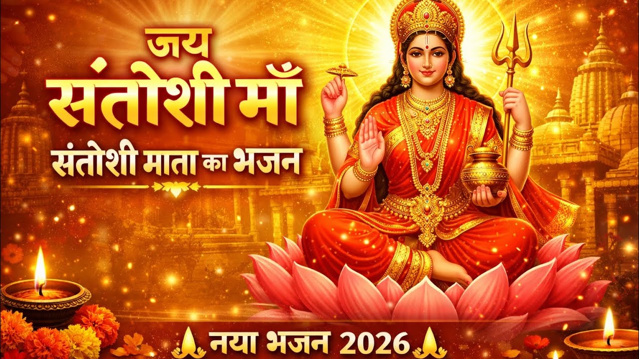 🌺 जय संतोषी माता भक्ति गीत 🙏 | शुक्रवार स्पेशल संतोषी माता भजन | Santoshi Mata Bhajan 2026 🔔✨