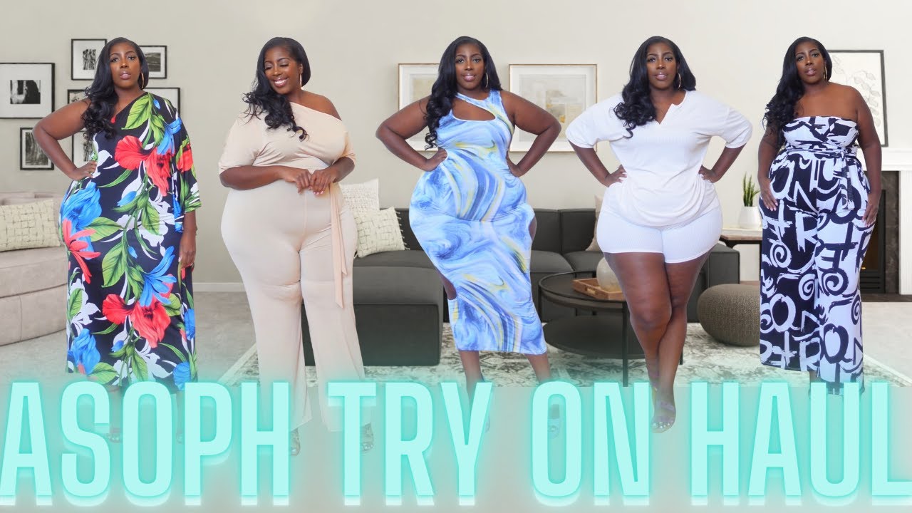 ASOPH PLUS SIZE TRY ON HAUL| SUMMER DRESSES, SETS +JUMPSUITS| 2X| PRETTYNICI