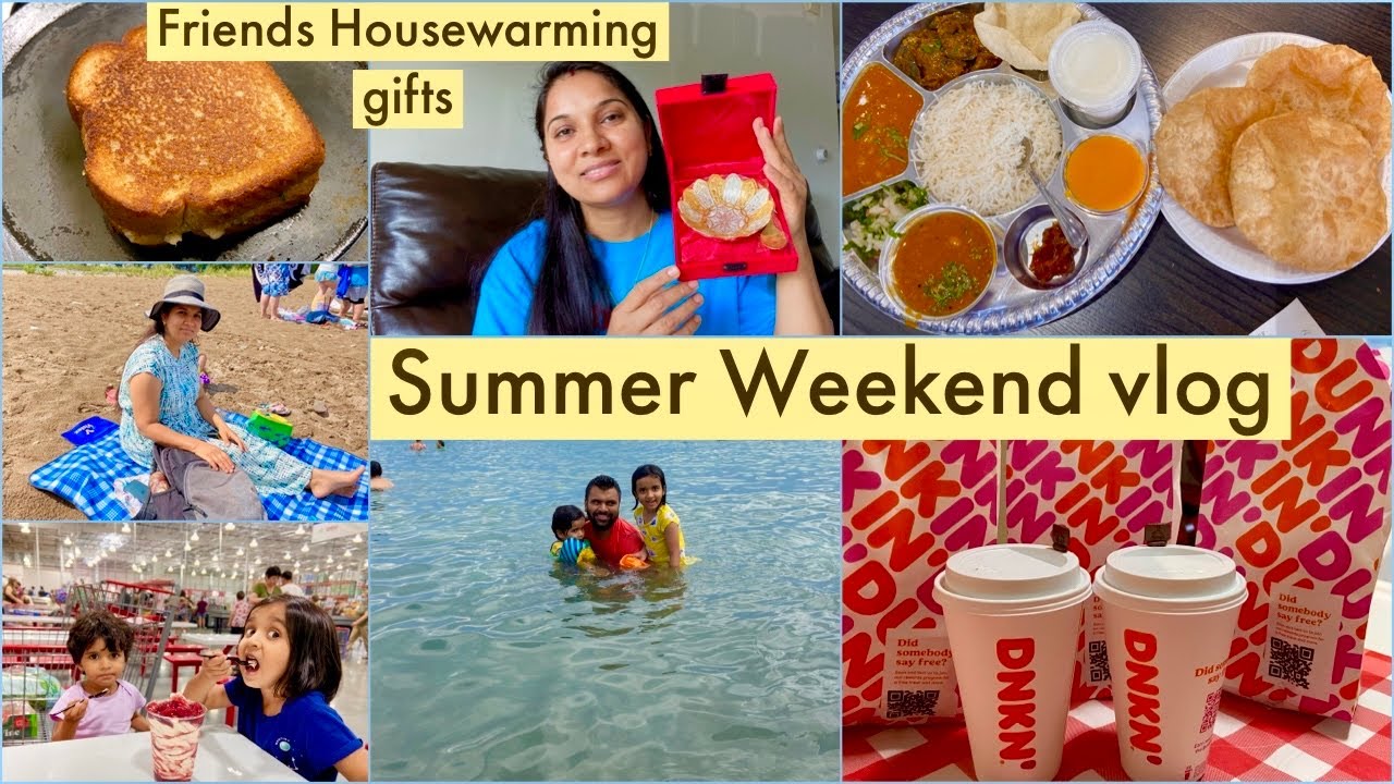 A Wholesome Chill Summer weekend in My Life Vlog !! Indian Mom Living Abroad/Hope you Relate/H4 Wife