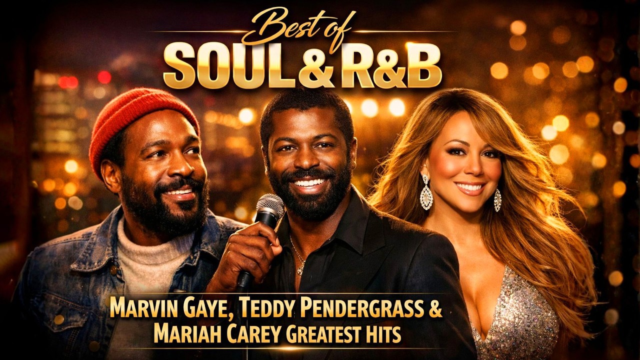 Best of Soul & R&B: Marvin Gaye, Teddy Pendergrass & Mariah Carey Greatest Hits