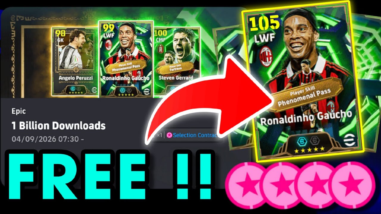 8 бесплатных эпических игр! Самые лучшие новости!! 🤩🔥 Награды за кампанию eFootball 2026, посвяще...