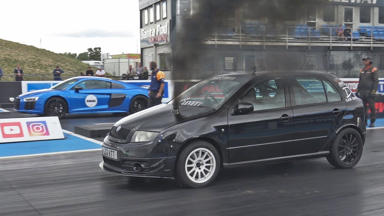 Skoda Fabia 1.9 TDI with a 250 shot of NITROUS!!!