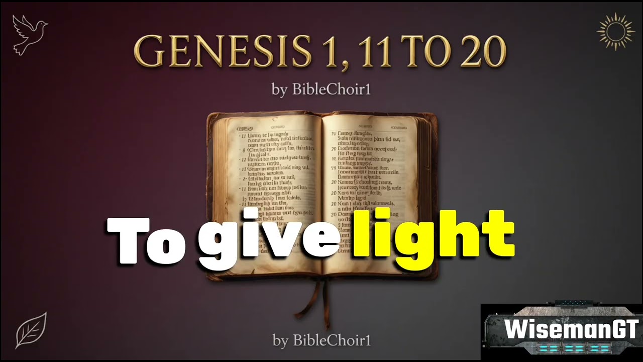 Genesis 1:11-20 | Lyrics