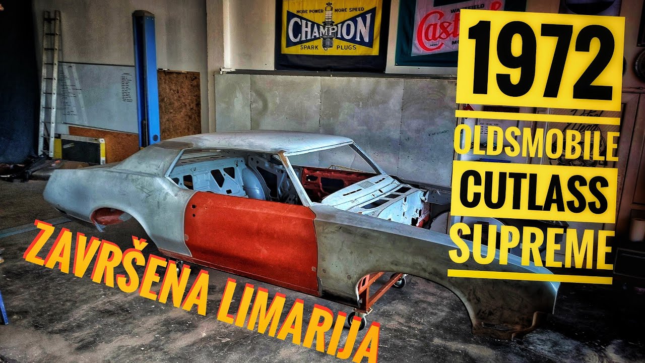 1972 Oldsmobile Cutlass Supreme - Limarija, skoro brodogradnja. Mrcina je savladana. 3/3