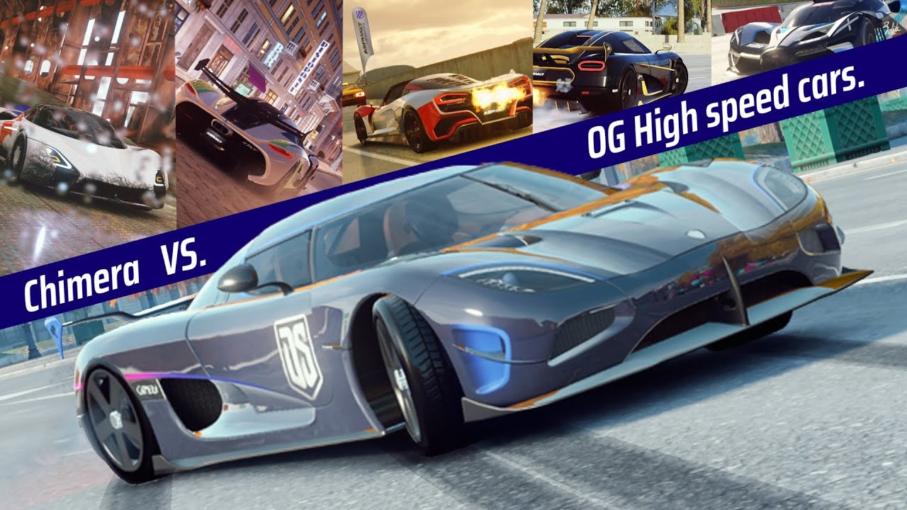 Can the Chimera dominate the OG high-speed cars? - Max Test w/@Realize.0_  [Asphalt Legends]