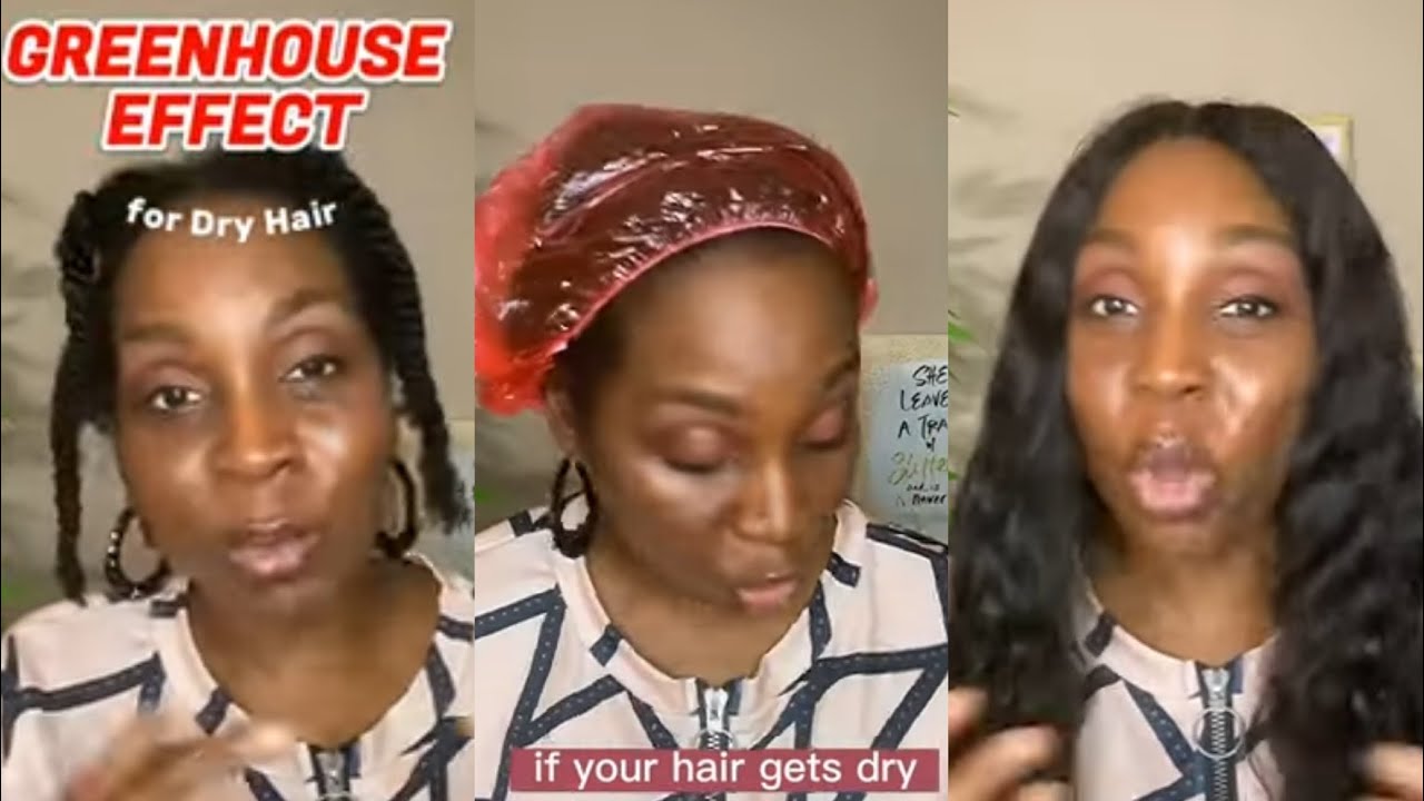 How to do Greenhouse Effect for Dry Hair and Hair Growth