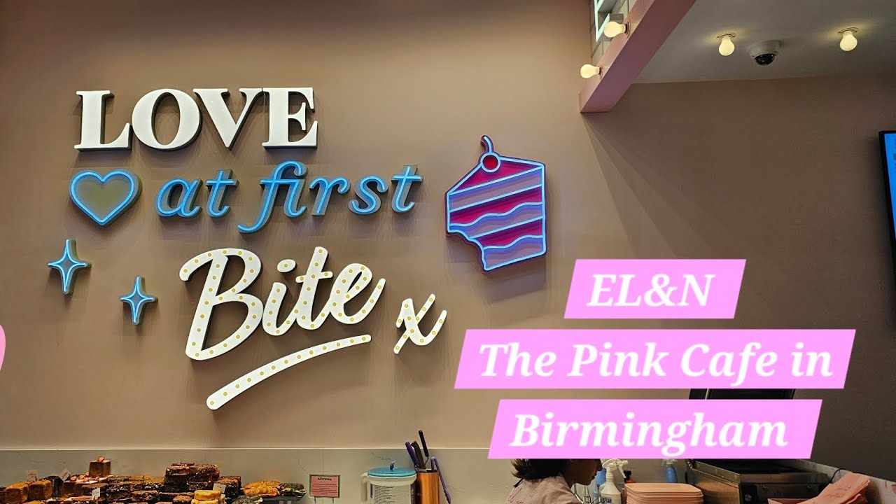 EL&N Cafe Birmingham | The Most Gorgeous Pink Cafe #food #restaurant