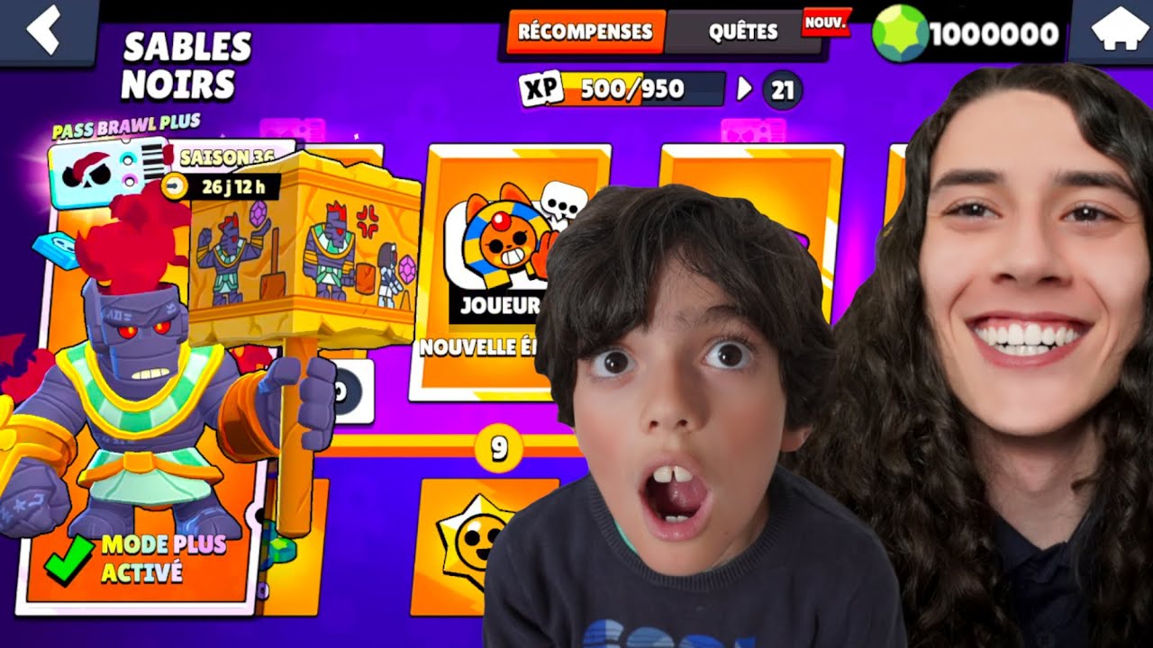 NOUVELLE SAISON BRAWL STARS et OUVERTURE de +50 Prix Starr !! 🤩(avec Sarah et Mini Bancal)