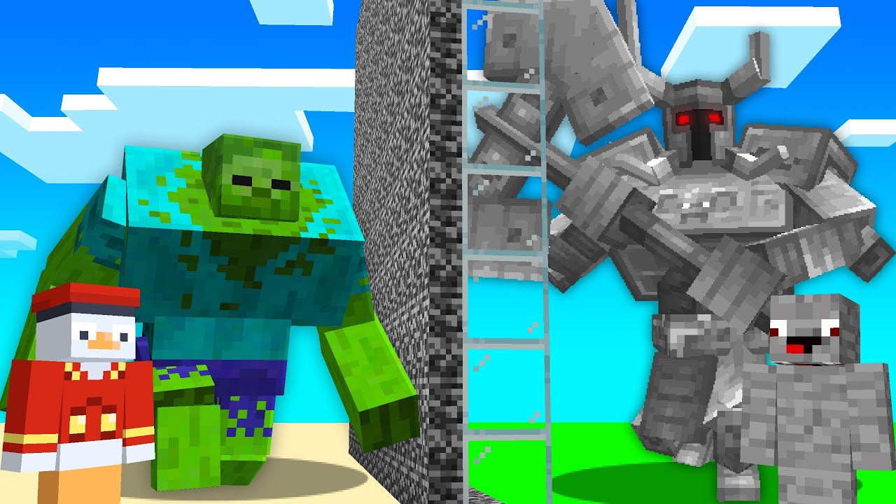 SO CHEATE ICH IM MOB BATTLE IN MINECRAFT