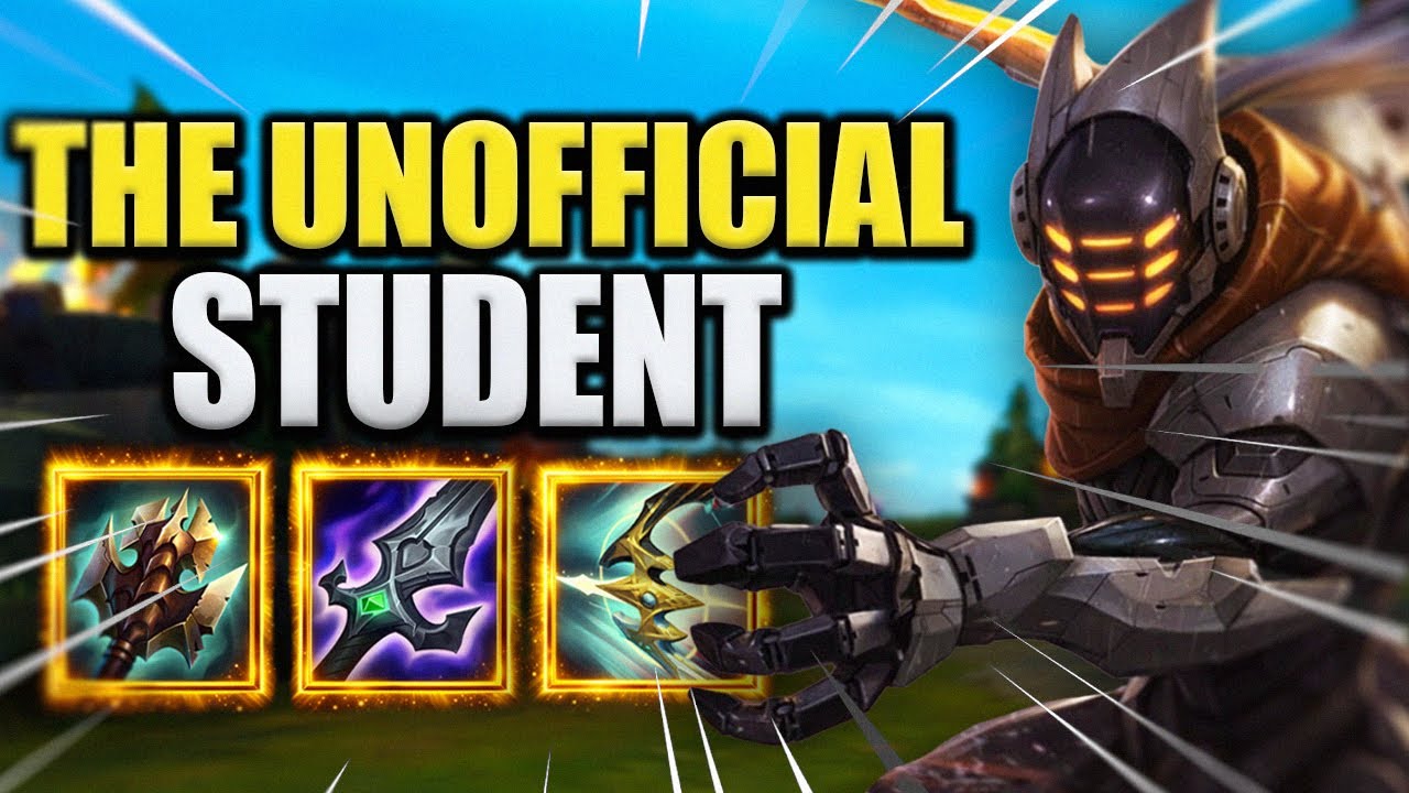 I AM HIS UNOFFICIAL MASTER YI STUDENT (if you know you know)