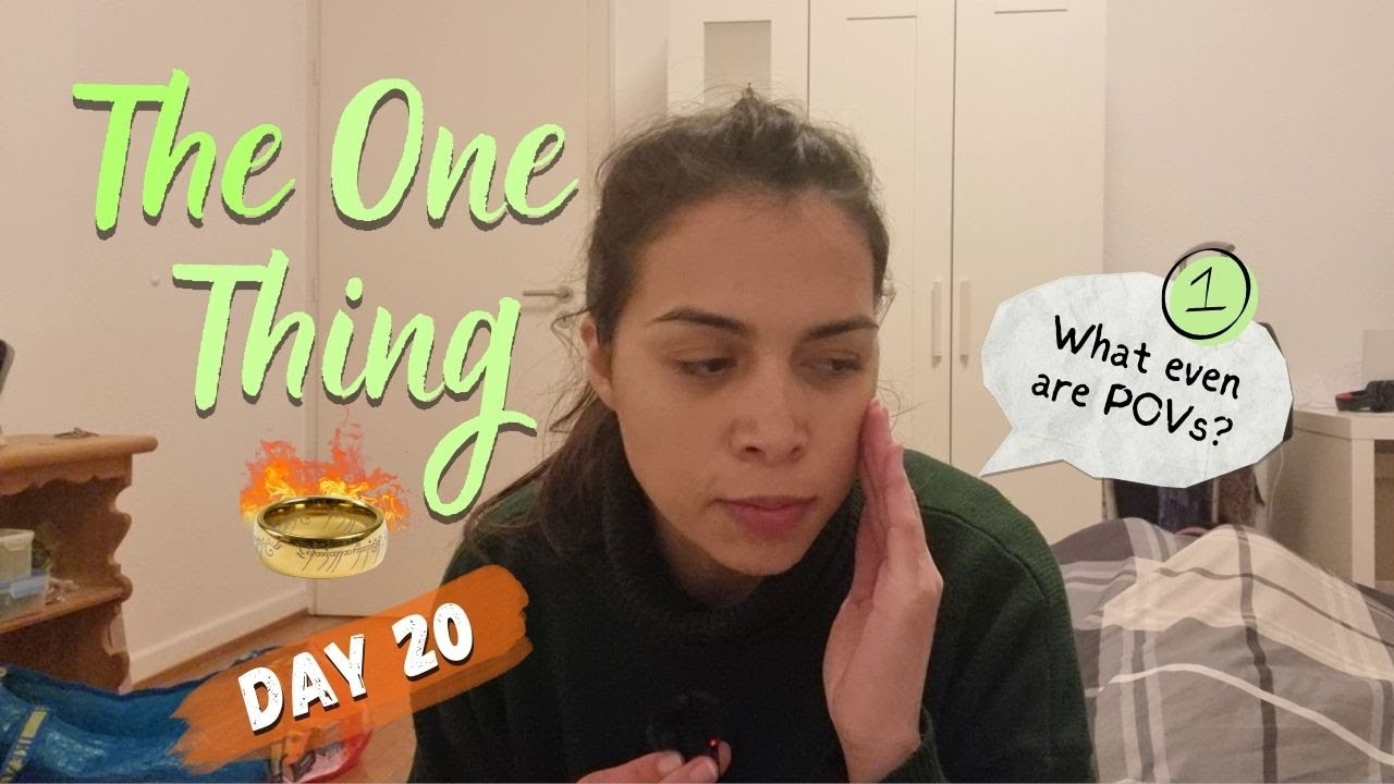 DAY 20: The One Thing challenge ~ back to writing routine + daily prompt | #TheOneThingChallenge