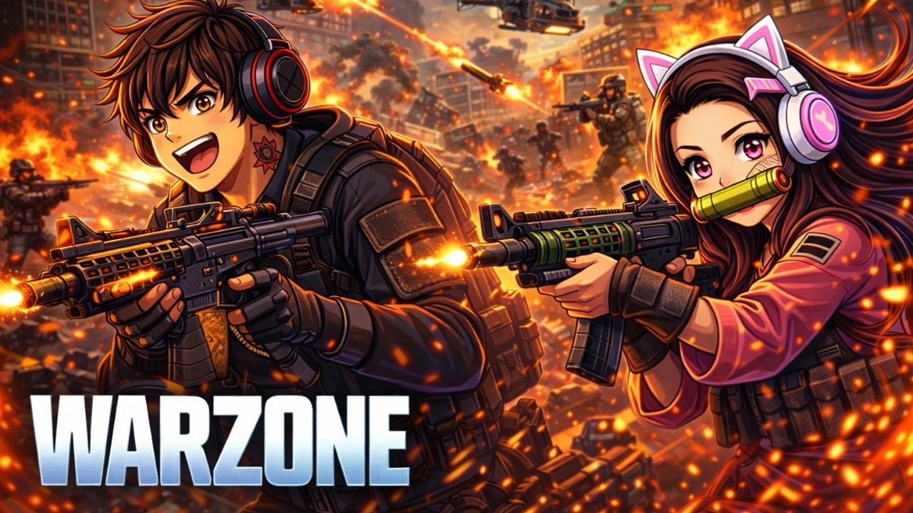 WARZONE AO VIVO! 🔥 SOBREVIVENDO NO BATTLE ROYALE! (Jogando com Inscritos)