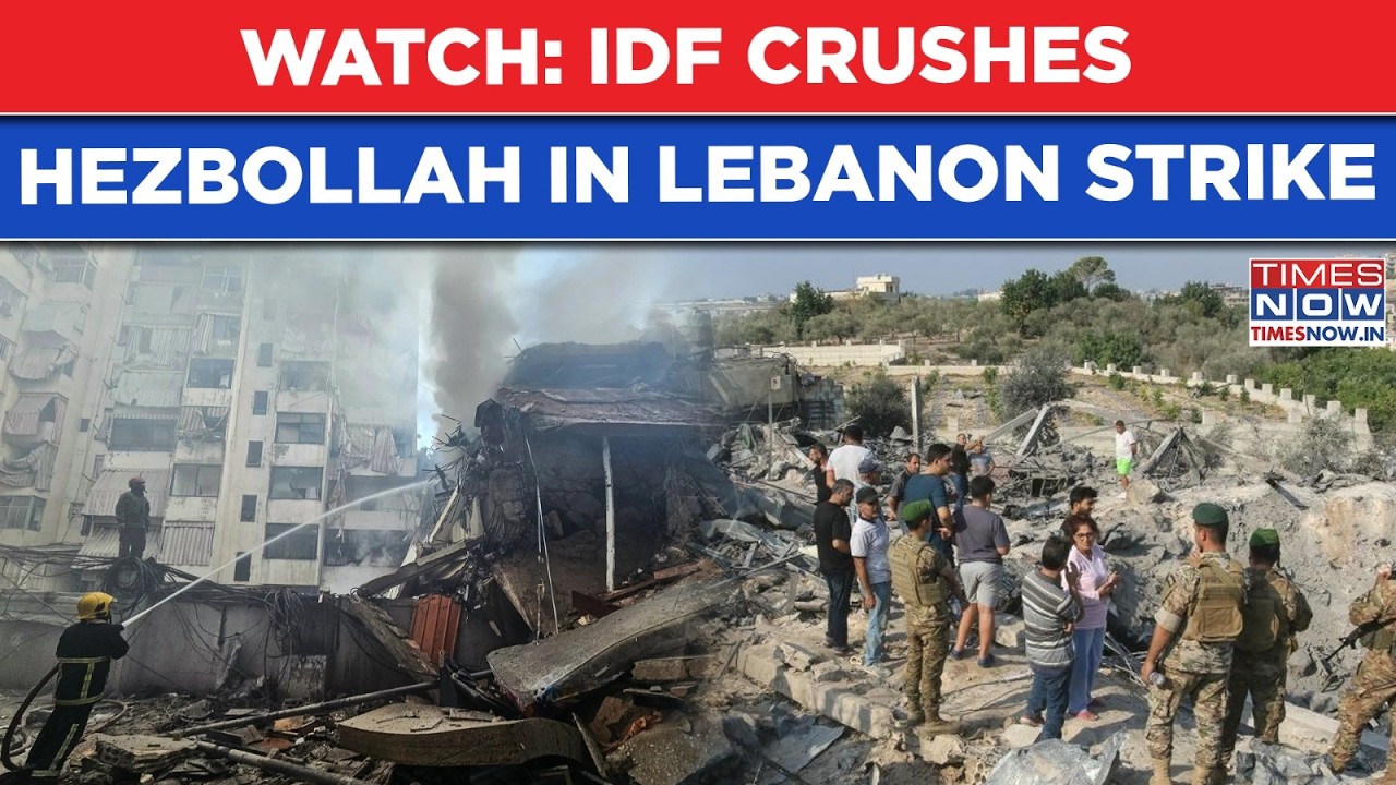 On Cam: IDF Hunts Hezbollah Operatives In Lebanon, Beirut Hit As Tensions Explode Overnight