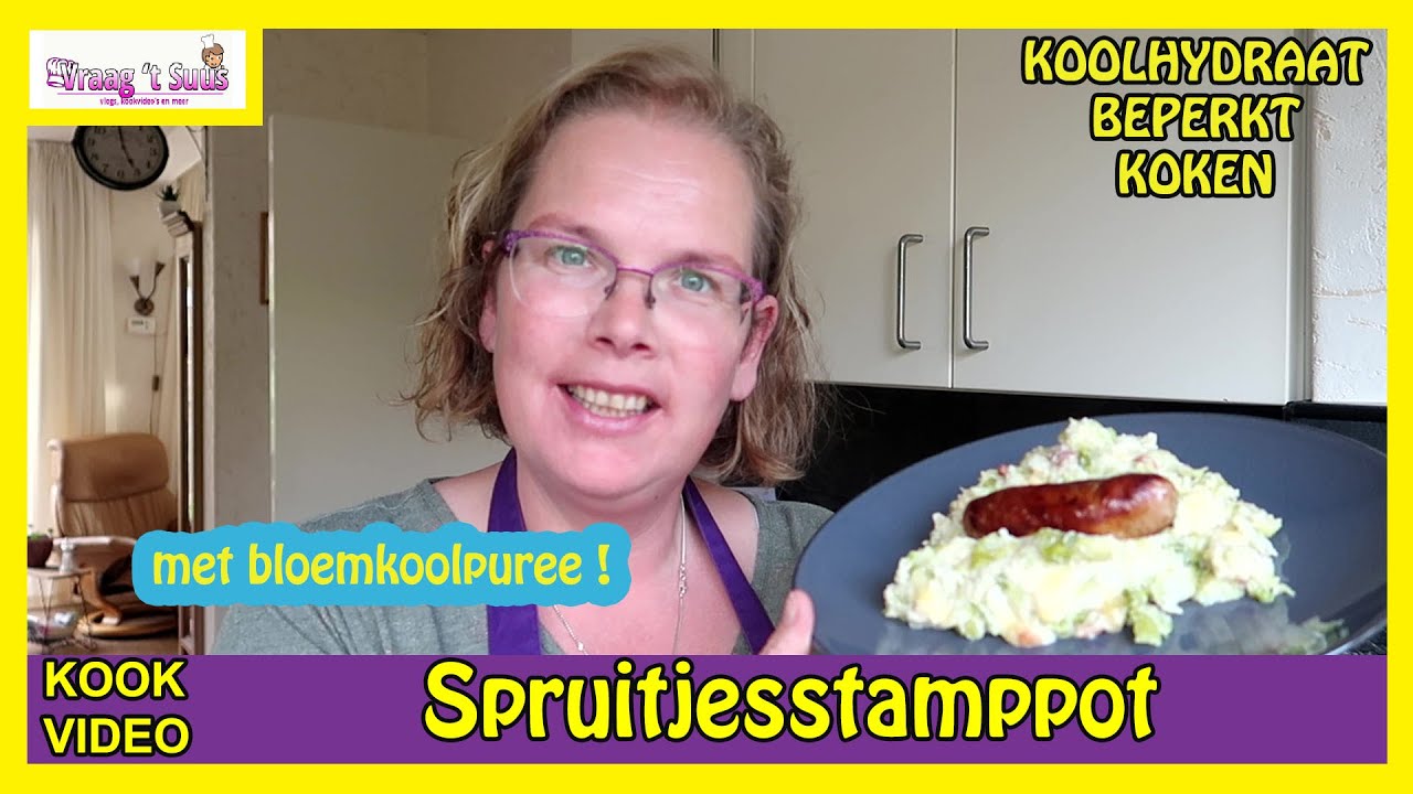 Spruitjesstamppot  | Kookvideo