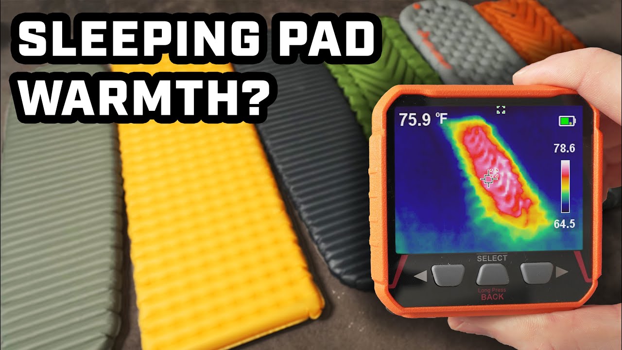 Testing and Comparing 6 Sleeping Pads (Backpacking Insulation Part 1)