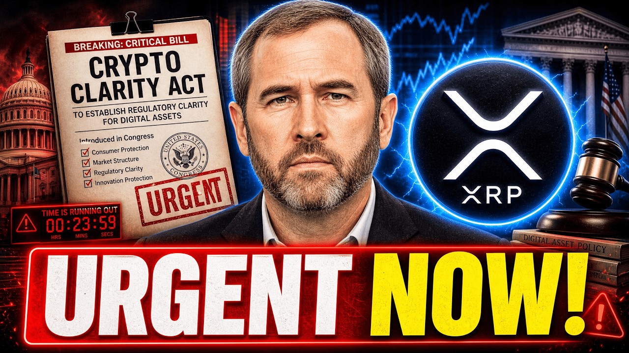 XRP CLARITY ACT URGENT NOW! IT CAN'T WAIT ANYMORE!