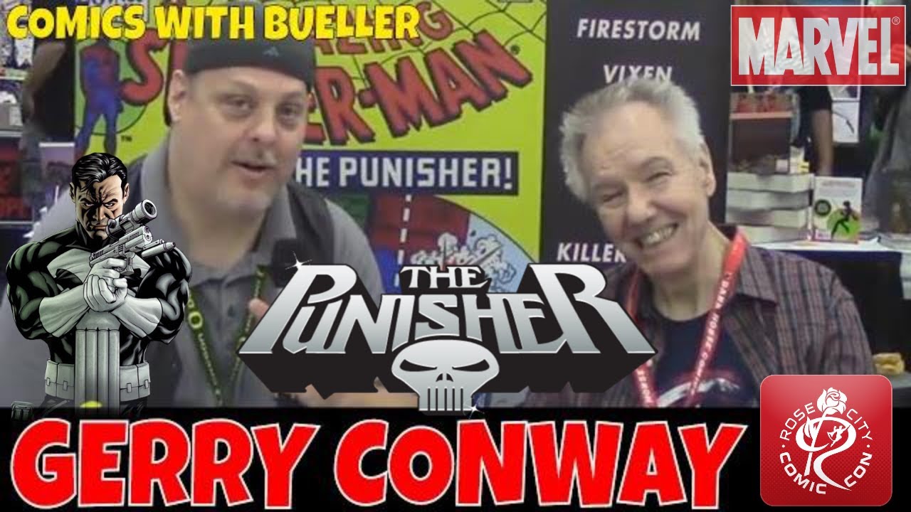 Interview with Comics Creator GERRY CONWAY! The Creator of The Punisher and many more.