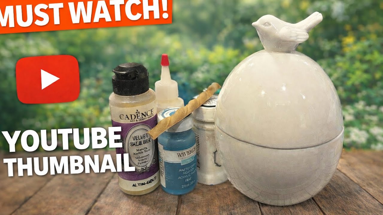 #513 Luxury Easter egg candy bowl part 1