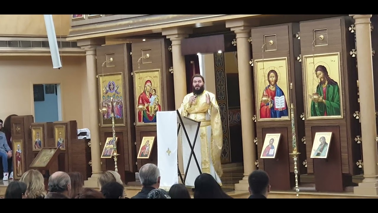 عظة أبونا أرسانوس بمناسبة عيد القديسة بربارة  والقديس يوحنا الدمشقي.الأحد في ٤/١٢/٢٠٢٢