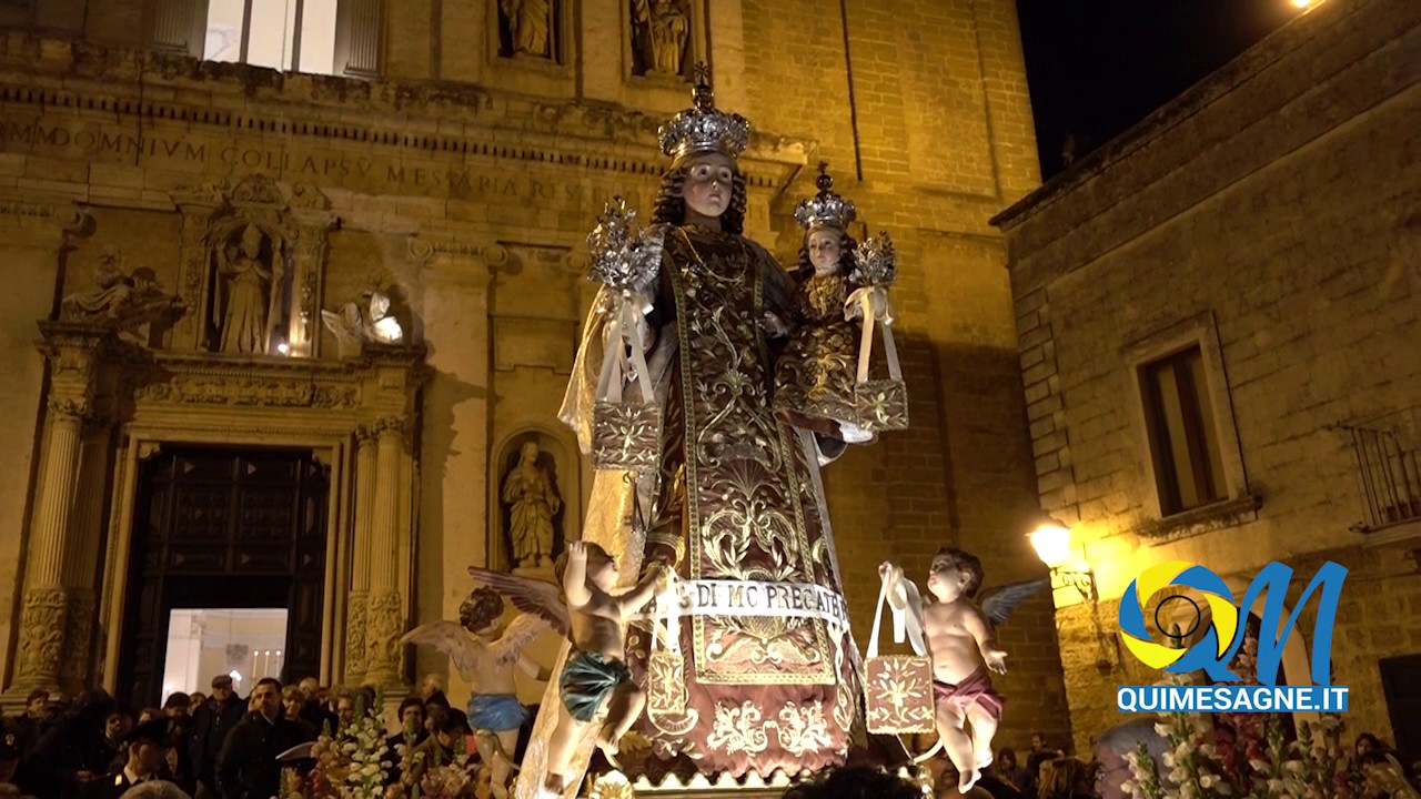 20 febbraio 2017   l'uscita della Madonna dalla Chiesa Madre