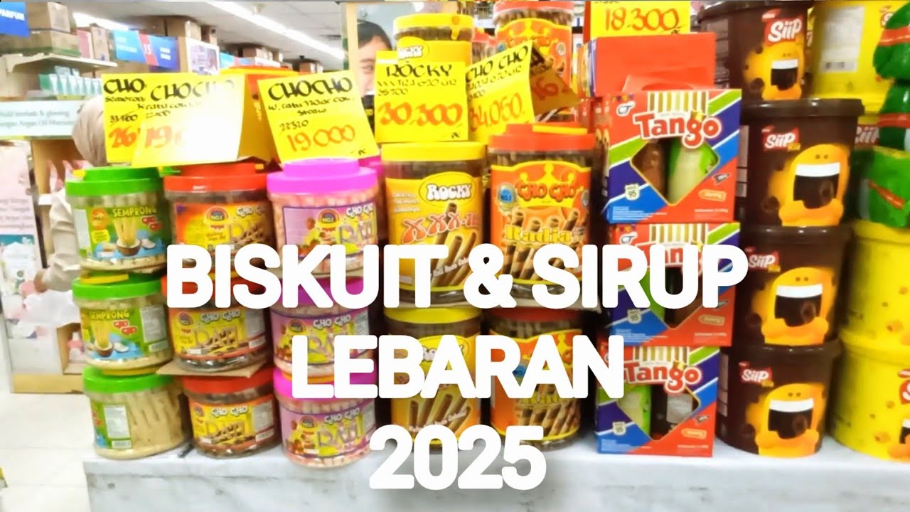 BISKUIT KALENG & SIRUP LEBARAN 🍪 TERBARU HARGA KHONG GUAN, ASTOR, MONDE, TANGO, NISSIN, ABC, MARJAN