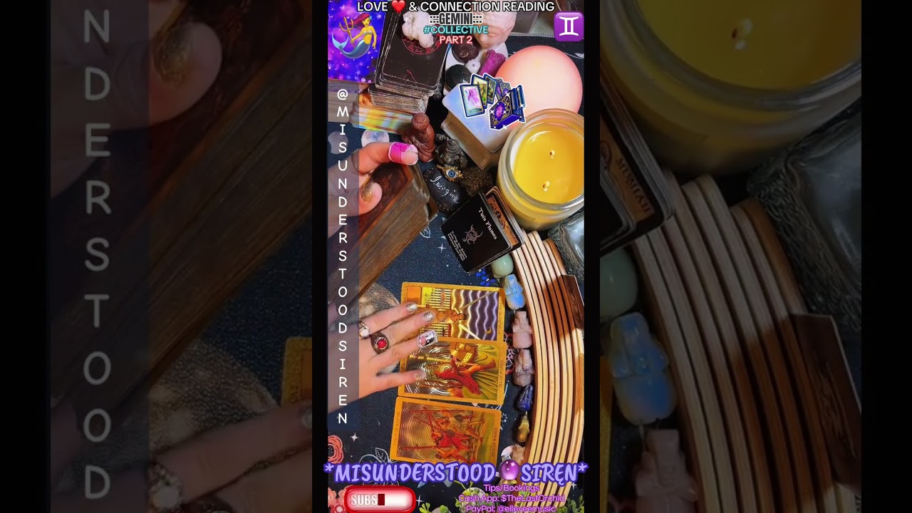 #GEMINI ♊️ Love ❤️ & Connection Reading (Part 2) #tarotreading #tarotreader #tarot #tarotonline 